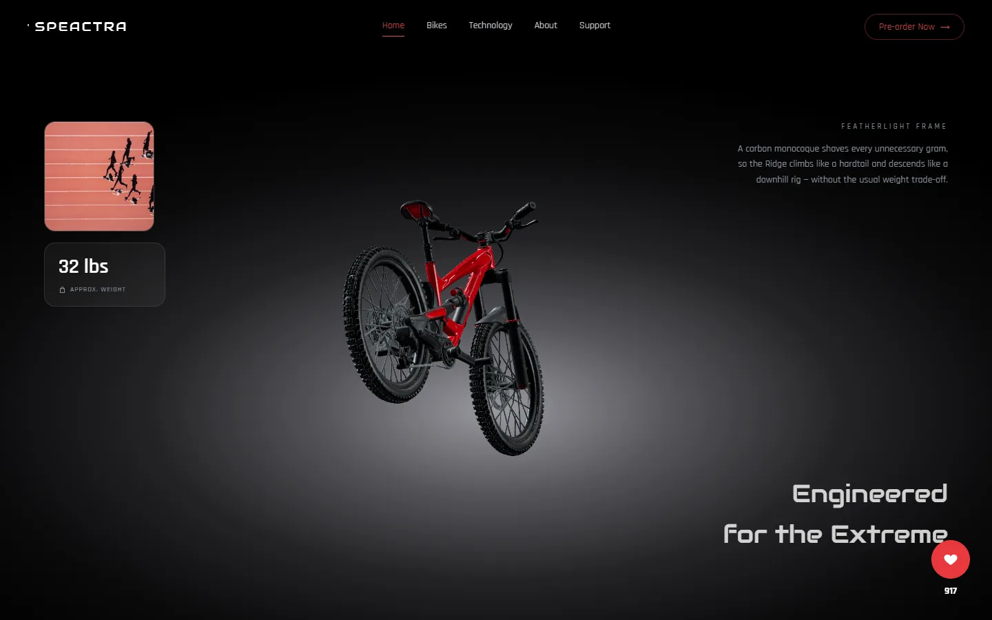 Cycle 3D specification modules and bicycle interaction chrome